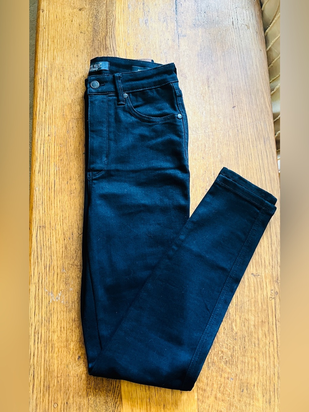 Judy Blue Women's Skinny Fit Black Jeans. Size 3 - 26